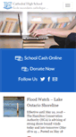 Mobile Screenshot of chs.hwcdsb.ca
