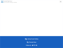 Tablet Screenshot of chs.hwcdsb.ca